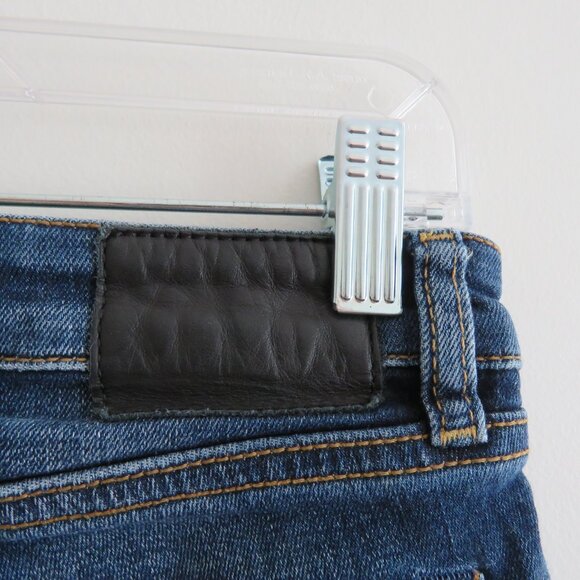 R13 Alison Crop Jeans in Indigo Blue Wash - Size 25 - Picture 12 of 15